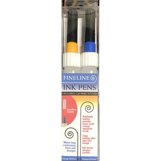 Fineline&#xAE; Empty Ink Pen Applicators, 2ct.